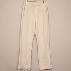 nuuds Cream Wide Leg Pants